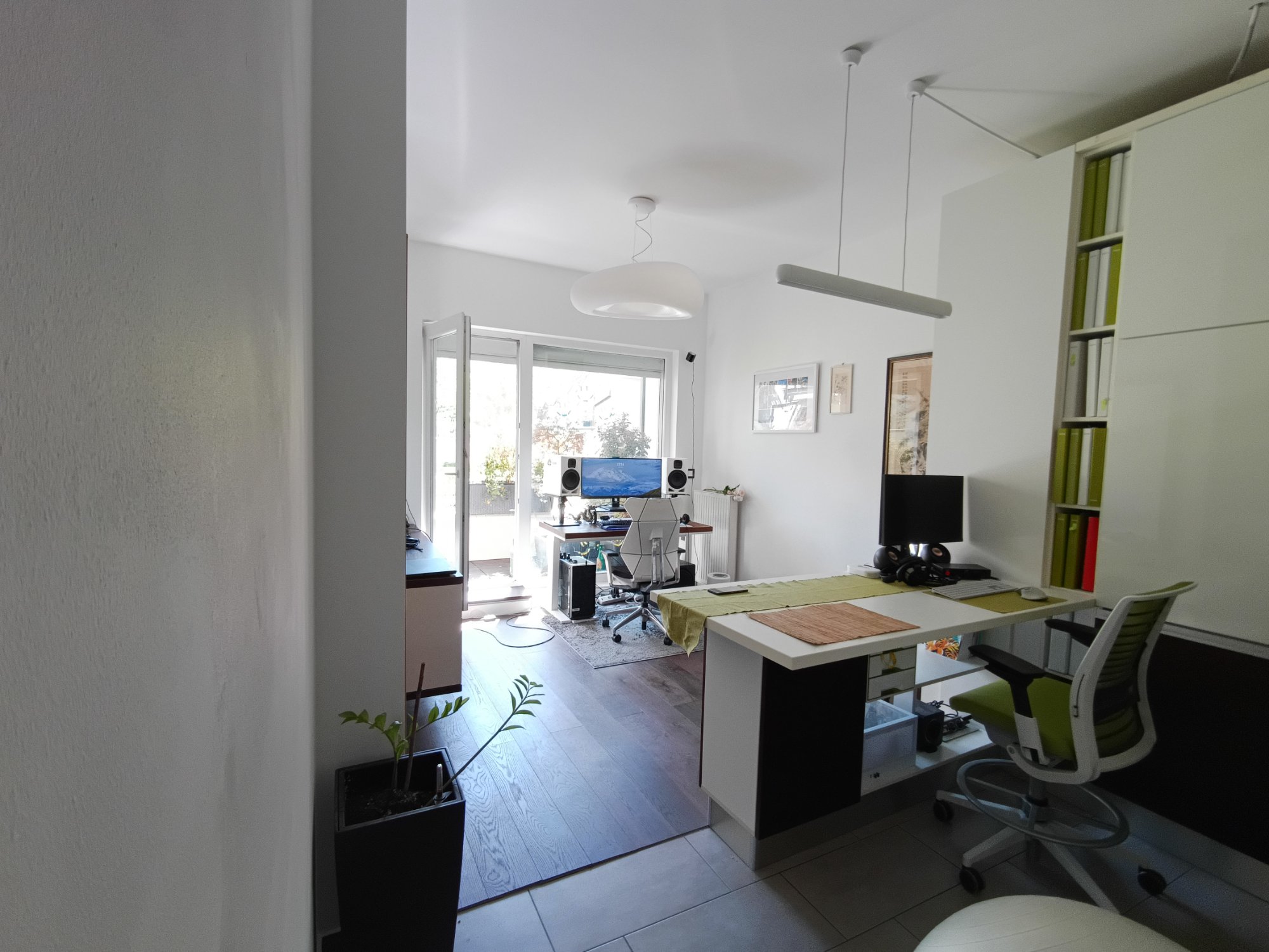 Living room entrance view